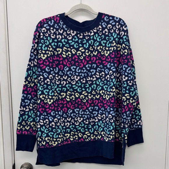 crown & ivy Vibrant Patterned Women's Sweatshirt - Picture 1 of 4